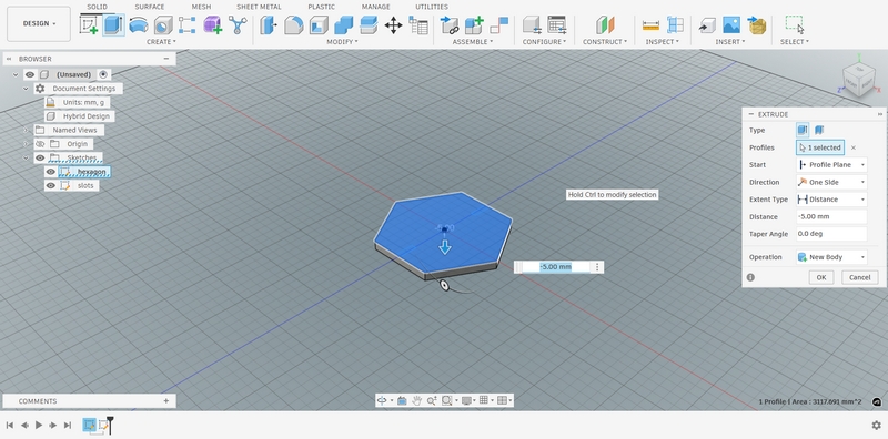 Extrude Shape